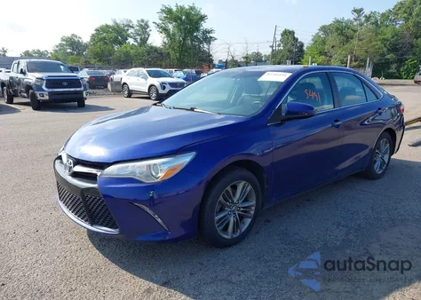 2016 Toyota Camry Le/Xle/Se/Xse из США, поврежденный, VIN 4T1BF1FK0GU601347